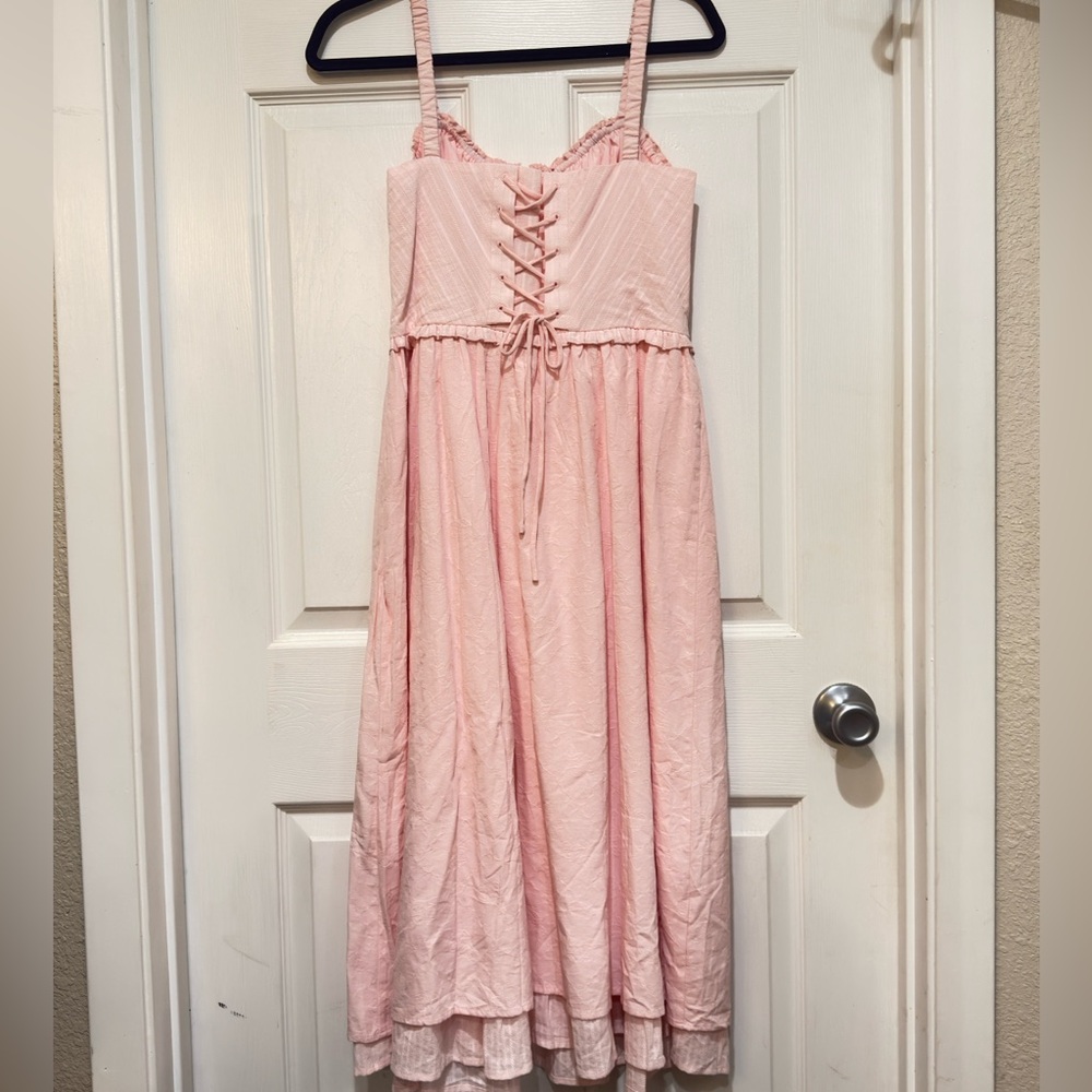 Commense Light Pink MilkMaid Dress - Picture 2 of 5